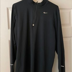 Nike Element DRI-FIT Zip Up Long Sleeve Running and Training Shirt